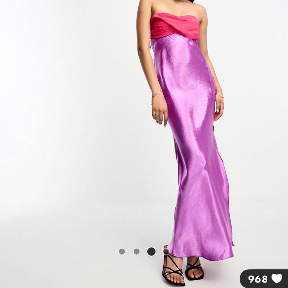 BNWT dress satin look